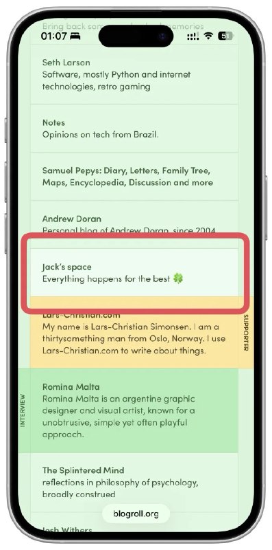 成功提交到了 blogroll.org ✌️via VeryJack 碎语